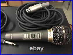 Kenwood Karaoke Mic Mixer MX-500 with Reverb Japan 4 Microphones Rare