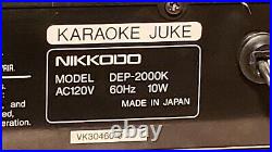Kereoke Mixer Nikkodo DEP-2000K Digital Echo Processor with Digital Key Controller