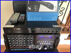 Kok MX- 50 karaoke mixer+ Full HD Hard Drive Karaoke Player + E 946 Microphone