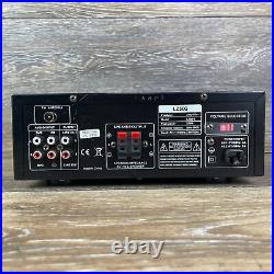 LZSIG Lamp1 Black LCD Display 220W 20Hz-20KHz Karaoke Amplifier For Parts