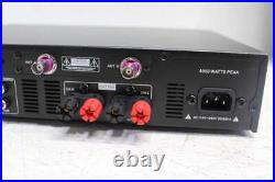 MM-Audio Z4 4000W DSP Karaoke Microphone Mixing Amplifier Black
