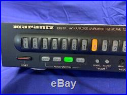 Marantz RM365AVK, Digital Karaoke Amplifier, 15 Key Control, 110-240V, Pre-Owned