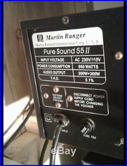 Martin Ranger Pure I Digital Karaoke Mixing Amplifier Amp For Parts
