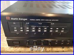Martin Ranger Pure Sound 22 260-watts Stereo Digital Echo Karaoke Amplifier