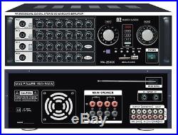 Martin Roland MA2500K 400 Watt Karaoke Digital Mixing Bluetooth Amplifier AMP
