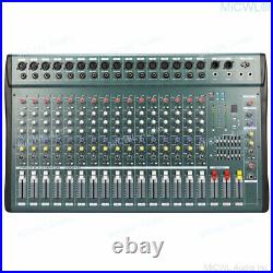 MiCWL 16 Channel Audio Digital effects processor Studio Mixer Mixing Console