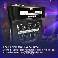 Mini Karaoke Mixer Microphone Stereo Audio Echo Mixer Home/Outdoor Sound Console