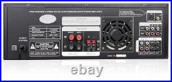 Mixing Amplifier Karaoke Professional 2000W Built in Optical, Bluetooth & DSP