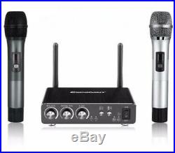 Modern Karaoke / Videoke Machine Musical K28 Wireless Bluetooth Dual Channel Mic