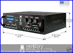 NEW DX288 G3 Better Music Builder 900W KARAOKE CPU Mixing Amplifier AMP
