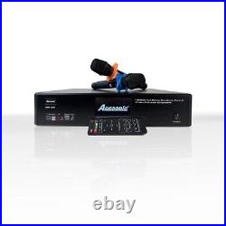 New 2024! Acesonic AMW-2650 2600W Karaoke Mixing Amplifier withBT, 4K HD