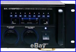New Vocopro DA-3700 Pro 240 Watt Powered Karaoke Mixer/Amp