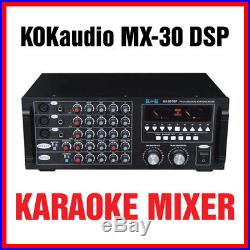 New in Box PROFESSIONAL KARAOKE MIXER MIXING STEREO KOKAudio MX-30 DSP