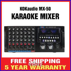 New in Box PROFESSIONAL KARAOKE MIXER MIXING STEREO KOKAudio MX-50