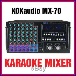 New in Box PROFESSIONAL KARAOKE MIXER MIXING STEREO KOKAudio MX-70