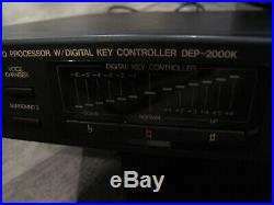 Nikkodo / BMB DEP-2000K Karaoke Mixer Processor Digital Key Controller Used