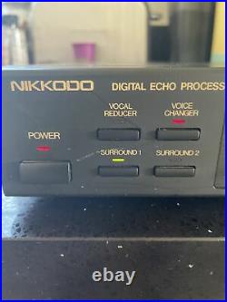 Nikkodo DEP-2000K Digital Echo Processor with Digital Key Controller Black Working