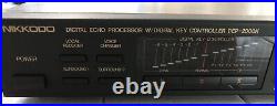 Nikkodo DEP-2000K Digital Echo Processor with Digital Key Controller in good cond