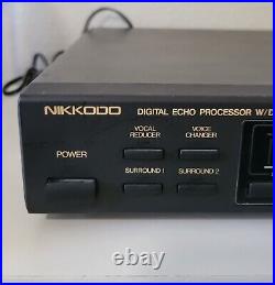 Nikkodo DEP-2000K Karaoke Digital Echo Processor Japan PLEASE READ DESCRIPTION