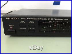 Nikkodo DEP-2000K Karaoke Digital Echo Processor w Digital Key Controller