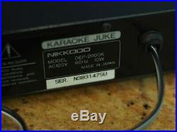 Nikkodo DEP-2000K Karaoke Digital Processor (Japan)