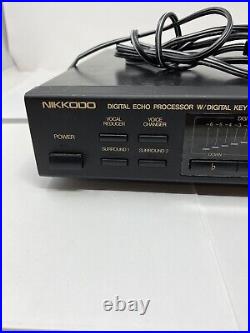 Nikkodo DEP-2000K Karoake Juke Digital Echo Processor Tested