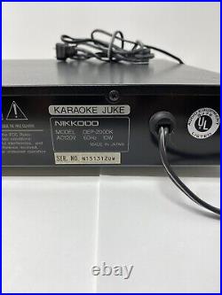 Nikkodo DEP-2000K Karoake Juke Digital Echo Processor Tested