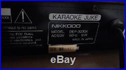 Nikkodo Digital Echo Processor DEP-2000K With Digital Key Controller Karaoke