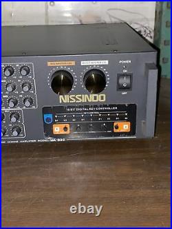 Nissido Model Ma-930 Digital Stereo Mixer Pro Amplifier