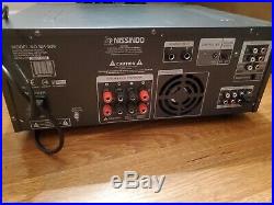 Nissindo 600 Watts Professional Digital Mixing Amplifier Karaoke