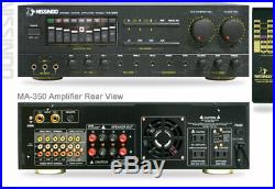 Nissindo USA MA-350 Professional 250 Watts Karaoke Mixing Amplifier mixer ampli