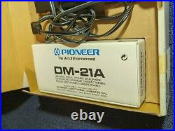 PIONEER MA-3 Karaoke Mixer Digital Echo with Microphone, Sampler Disk ORIGINAL BOX
