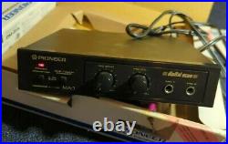 PIONEER MA-3 Karaoke Mixer Digital Echo with Microphone, Sampler Disk ORIGINAL BOX