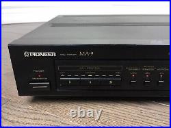 PIONEER MA-9 Stereo Microphone Mixer Echo 3-Mic KARAOKE 1992 JAPAN TESTED 100%