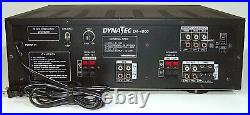PRO TESTEDDynaTec DA-4000 4-Ch Pro Karaoke Mixer & 400W Amp w EchoGUARANTY