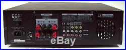 PRO TESTEDRSQ DA-200EQ-V Karaoke A/V 4-Ch Mixer/600W Amp! EQ, EchoGUARANTY