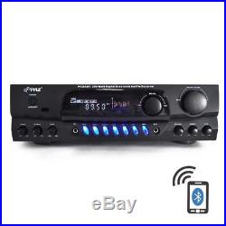 PYLE PT265BT Bluetooth 200W Digital Receiver Amplifier for Karaoke Mixing with