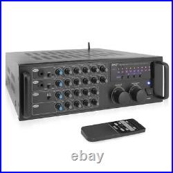 Petra 1000-Watt Bluetooth Stereo Mixer Karaoke Amp PMXAKB1000