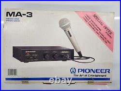 Pioneer MA-3 Karaoke Mixer With Digital Echo