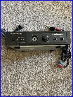Pioneer MA-3 Karaoke Mixer With Digital Echo Effects Processor MA3