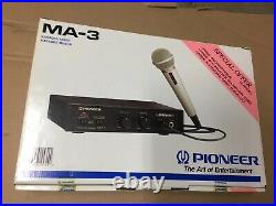 Pioneer MA-3 Karaoke Mixer With Digital Echo, NIB, RARE