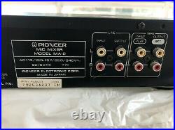 Pioneer MA-9 Karaoke Mixer and DM-C530 Premium microphone 1995 Nice