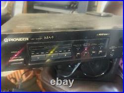 Pioneer MA-9 Mic Mixer Digital Echo Karaoke Player For Laserdisc/CD UnitTested