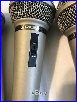 Pioneer MA-9 Mic Mixer Includes 3 Corded Mics