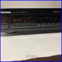 Pioneer MA-9 Mic Mixer Karaoke Mixer TESTED 1991 LH2642294 Great Shape