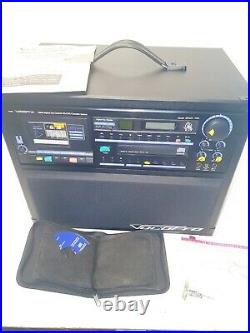 Please Read VocoPro Bravo AUX CD DVD Cassette Player Karaoke Professional System