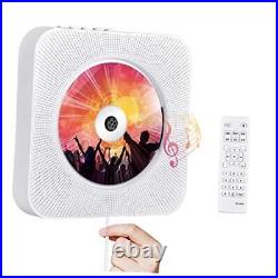 Portable CD Player with Bluetooth, Wall Mountable CD Players Music Player