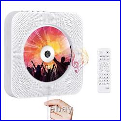 Portable CD Player with Bluetooth, Wall Mountable CD Players Music Player