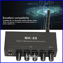 Portable Karaoke Mixer, Digital Audio Sound Karaoke Machine Mixer System