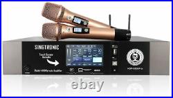 Pro 3500W Digital Karaoke Amplifier Sound Processor with Wireless Mics & Bluetooth